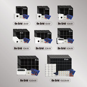 نظام طاقة شمسية 100 كيلو وات 200 كيلو وات 500 كيلو وات <span class=keywords><strong>1500kW</strong></span> 2000kW خارج الشبكة المنزلية - Product Image 2
