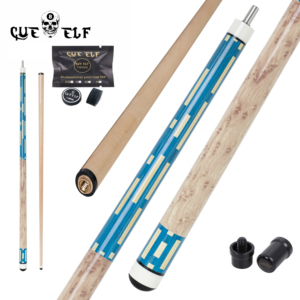 CUEELF Nuevo Taco <span class=keywords><strong>de</strong></span> <span class=keywords><strong>Billar</strong></span> Carom con Punta <span class=keywords><strong>de</strong></span> 12mm, Unión Profesional VP2, Eje <span class=keywords><strong>de</strong></span> Arce - Product Image 1