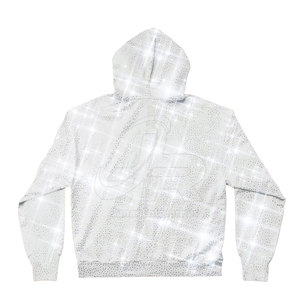 เสื้อฮู้ดผู้ชายประดับเพชรเทียม สำหรับใส่ลำลองกลางแจ้งและฤดูหนาว - Product Image 2