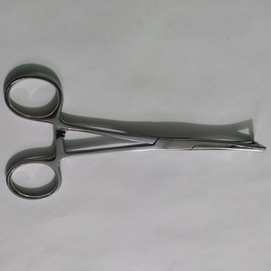 Pinzas Pennington para Tejidos, Instrumento Médico de 6 Pulgadas, Mandíbula Triangular Recta, Acero Inoxidable, Instrumento Quirúrgico, Herramienta Duradera - Product Image 2