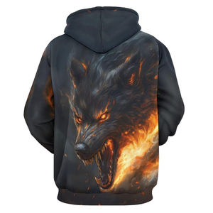 เสื้อมีฮู้ดสวมหัวแขนยาวลำลองพิมพ์ลายดิจิตอลสำหรับผู้ชายเสื้อผ้าแนวสตรีทพิมพ์ลายดิจิตอล - Product Image 3