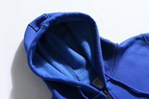 Sweat à capuche zippé décontracté et élégant en coton 100 % à manches longues, personnalisable, pour streetwear, collection 2025, vente en gros à prix abordable - Product Image 5