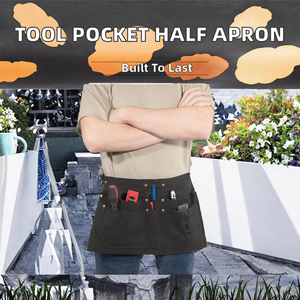 Delantal de Lona sin Mangas con Bolsillos Multifuncionales para Herramientas, Ideal para Carpinteros y Fontaneros, con Logotipo Personalizado - Product Image 6