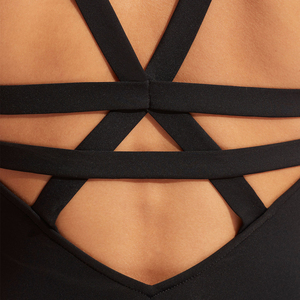 ชุดว่ายน้ำเล่นกีฬาสำหรับผู้หญิง1ชิ้นชุดผ้าฝ้ายเอวสูงชุดว่ายน้ำสตรีสีทึบ - Product Image 6