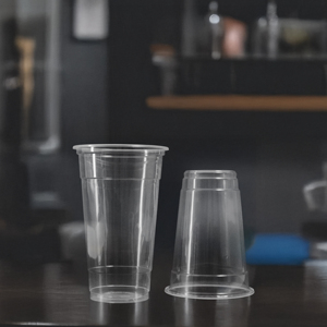 Vasos de plástico desechables al por mayor de Vietnam, 16oz y 24oz, 95mm de pared simple para postres de café, té y leche - Product Image 1