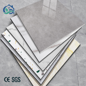 <span class=keywords><strong>พื้น</strong></span> <span class=keywords><strong>SPC</strong></span> ลายหินอ่อน ติดตั้งง่าย กันน้ำ แบบลอกและติด สำหรับห้องครัว ห้องน้ำ และห้องใต้ดิน - Product Image 1