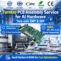 Solutions clés en main pour prototypes de cartes PCB et PCBA, haute qualité, fichiers BOM et Gerber, réponse rapide, système de surveillance des centres de données IA
