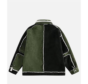 Chaquetas Varsity Bordadas para Hombre, Cálidas para Invierno, con Cuello Alto, Estilo Urbano, Mejor Precio, Secado Rápido, Transpirables, con Logotipo Frontal - Product Image 2