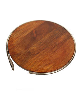 Bandeja para servir comida con mango de Metal para el hogar, plato para servir comida, café y té, impresionante - Product Image 3