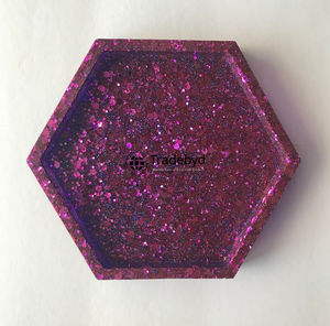 Resin <b>Coasters</b> 4X4 Inches Square Luxury Stylish Handmade Tabletop <b>Drink</b> <b>Coaster</b> Set Available in Different Colors Tradebyd - Product Image 1