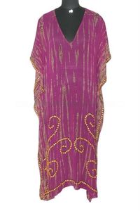 Vestido largo de seda estilo caftán de estilo Dubai, traje largo con lazo - Product Image 2