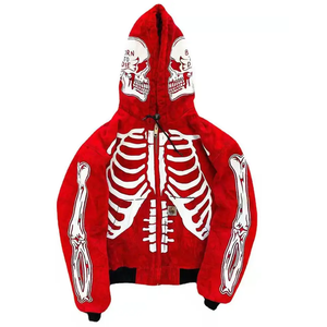 OEM muestra gratis de los hombres de manga larga impresa de gran tamaño Sudadera con capucha conjunto 50% Algodón 50% poliéster al por mayor negro para el otoño - Product Image 4