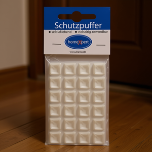 Self-Adhesive Clear 12.6 mm Transparent Plastic Square Protective <b>Buffer</b> Door Rug <b>Pads</b> & Protectors - Product Image 3