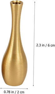 Fabricant de confiance, vases à fleurs de couleur or, best-sellers, de grande qualité pour les mariages et la décoration intérieure - Product Image 4