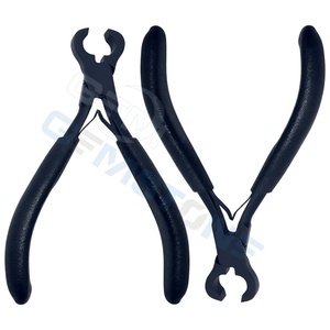 Pince coupante professionnelle de 5 pouces pour extensions capillaires – Outil de dépose de kératine pour extensions à la fusion – Outil de déchirure des liens capillaires - Product Image 5