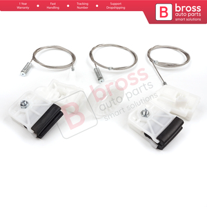 Kit de Reparación de Elevalunas BWR5119 Delantero Derecho, Piezas de Automóvil Bross, Hecho en Turquía - Product Image 6