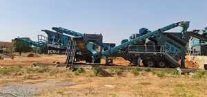 60-80 TPH Triple Chassis Mobile Crushing <b>Machine</b> Jaw Cone VSI Crusher Plant with Core Motor Engine Bearing Gear & PLC Gearbox - Product Image 2