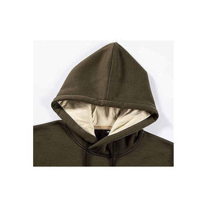 Sweat-shirts à capuche unis, sweat-shirts à capuche en polaire à blocs de couleurs originaux, sweat-shirts décontractés à manches longues avec poche, sweat-shirts pour hommes - Product Image 4