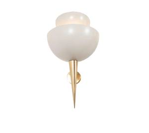<b>Pair</b> <b>Of</b> Metal Cup a Sconces Italian Stilnovo Style Mid Century Wall Lights <b>Lamps</b> Fixture - Product Image 6