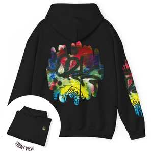 Sudadera con Capucha de Invierno Personalizada con Estampado Creativo, Tonos Vibrantes, Ligera, Cálida, Textura Suave, 100% Algodón, Transpirable y Ecológica - Product Image 1