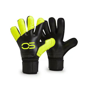 Guantes de Portero profesional más vendidos, personalizados con su propio logotipo, cuero duradero para protección de dedos para entrenamiento - Product Image 1