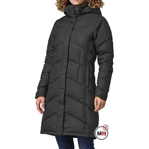 Women's High Quality Winter Stylish Ultra Warm Long <b>Coat</b> Windproof <b>Waterproof</b> Breathable Knitted Hood Zipper Closure Puffer - Product Image 6