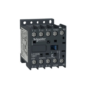 Scheider Electric LC1K1610B7 Compact AC Electric Contactor <b>Space</b>-Saving HVAC <b>Lighting</b> Control Factory Automation France Made - Product Image 1
