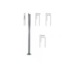 Ensemble d'instruments chirurgicaux réutilisables en acier inoxydable, comprenant des ostéotomes dentaires manuels aiguisés et des ciseaux à os pour kit de levage de sinus avec marteau - Product Image 3