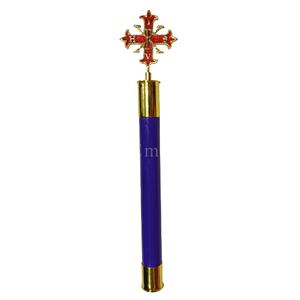 RÉGALIE MAÇONNIQUE CROIX ROUGE DE CONSTANTINE BATON SOUVERAIN-BATONS FRANC-MAÇON - Product Image 1