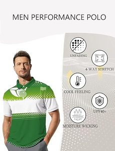 เสื้อโปโลสำหรับผู้ชายและผู้หญิง, เสื้อโปโลดีไซน์สวยใส่สบายพิมพ์ตัวอักษรดีไซน์และโลโก้ - Product Image 5