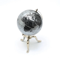 Globe terrestre en métal le plus vendu, globe de bureau traditionnel, carte rotative unique, fait main, pour l'apprentissage et la décoration à prix abordable