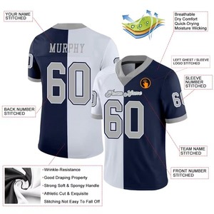 Maillot de football américain pour jeunes, personnalisé, respirant, léger, à séchage rapide, uniforme durable pour les matchs de collège et d'école - Product Image 3
