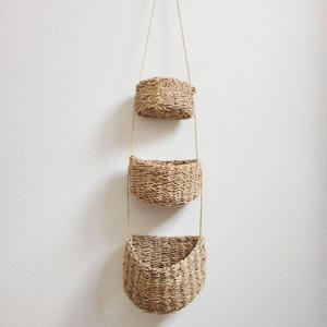 Cesta de almacenamiento de verduras de pasto marino, cesta colgante para frutas de pasto marino, suministro directo de fábrica - Product Image 3