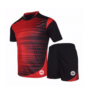 Uniformes de football respirants de haute qualité, séchage rapide, sublimation, design de couleur personnalisé, maillot de football unisexe, vêtements de football - Product Image 6