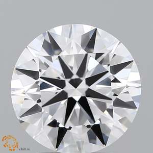 IGI 3,34 CT diamantes cultivados en laboratorio blanco corte brillante redondo suelto con excelente acabado VS1 claridad Anillos De Compromiso fabricación de joyas - Product Image 1