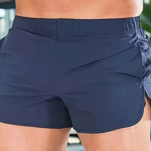 Mesh <b>Shorts</b> Quick Drying, Breathable Athletic Training Shaping Sports and Leisure with Pockets, <b>Elastic</b> <b>Waistband</b> - Product Image 1