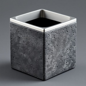 Porte-brosse à dents décoratif en métal pour salle de bain avec un design durable et écologique pour une organisation améliorée et des intérieurs élégants - Product Image 6