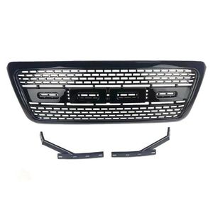 Grille avant F150 Raptor Racing Modèle LED Nouveau couvercle de grilles de pare-chocs en plastique ABS - Product Image 3