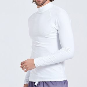 Étiquette personnalisable multicolore unisexe Quick Dry Rash Guard, confortable, respirante, anti-UV, écologique, 100% polyester - Product Image 6