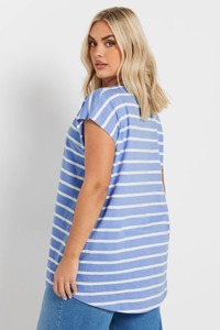 Camisetas de mujer informales a rayas de manga a rayas de punto de algodón de primera calidad OEM/ODM Ropa De Marcas Suministro personalizado al por mayor Bangladesh - Product Image 5