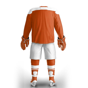 Uniforme de Hockey sobre Hielo de Diseño Personalizado Más Vendido, Tela Suave, Servicio OEM, Estilo de Conjunto para Nombre de Equipo, Venta en Línea - Product Image 3