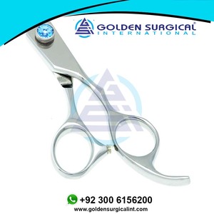 กรรไกรซอยขนสัตว์เลี้ยงขนาด 8.0 นิ้ว สำหรับตัดแต่งขนสุนัข ผลิตจากเหล็กญี่ปุ่น 440c - Product Image 6