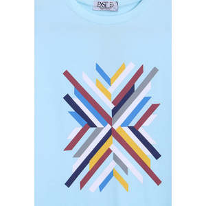 Camiseta gráfica orgánica teñida con hilo de estilo cosido de diseñador, camisetas comprimidas para hombre con serigrafía de peso de tela de 240gsm - Product Image 2