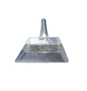 Recogedor de polvo de acero inoxidable, recogedor de polvo de plata estándar, herramienta de limpieza duradera pesada, mango doméstico, escoba, Mini recogedor - Product Image 5