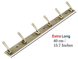 ที่แขวนผนังดีไซน์สวยงามตะขอแขวนผนังทำจากทองเหลืองพร้อมเปลือกดีไซน์ชุบทอง - Product Image 2