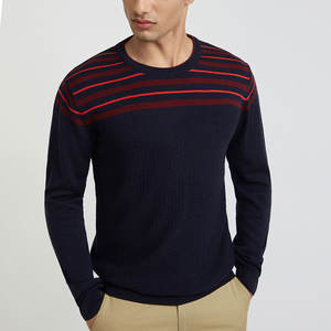 Nouveaux pulls pour hommes de couleur unie de haute qualité chandails pour hommes élégants et à la mode avec service OEM - Product Image 1