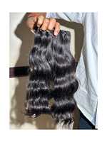 Cheveux Ondulés Indiens 100% Bruts, Doux et Soyeux, Qualité Véritable d'une Marque Renommée à Prix de Gros