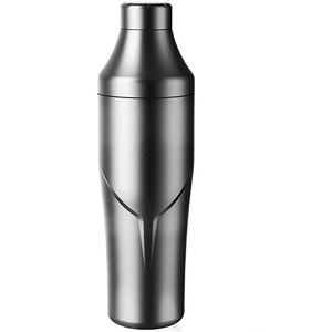 Shaker à Cocktail noir de haute qualité, système de mesure innovant bouteille de Cocktail de voyage océan pour boisson gazeuse eau de citron - Product Image 6