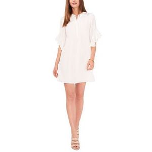 Abito Elegante Casual da Donna Vince Camuto con Maniche a Sbuffo, Traspirante, Bianco, Taglie dalla XS alla XL - Ideale per Uscite Diurne e Serate in Discoteca - Product Image 3