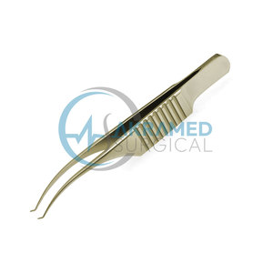 Fórceps corneales manuales de alta calidad al por mayor, fabricante pakistaní, base de acero inoxidable superior, instrumentos quirúrgicos, precio barato - Product Image 1